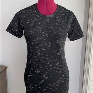 Banana republic black Marled dress